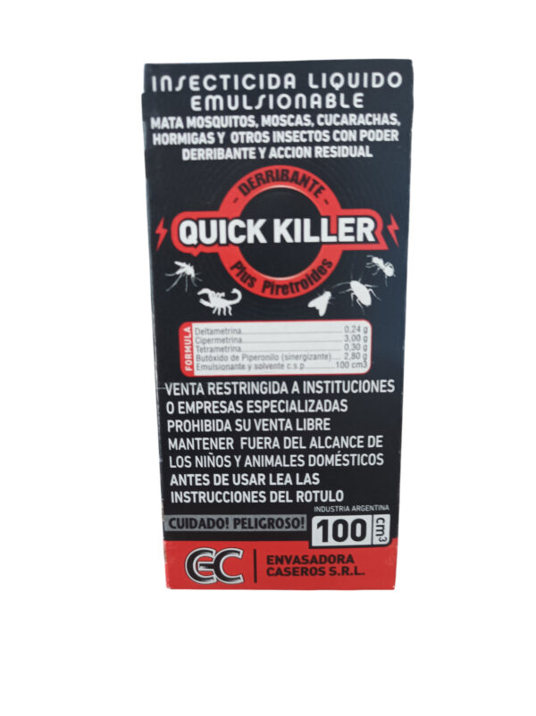 Quick killer Piretroide 100ml - Image 5